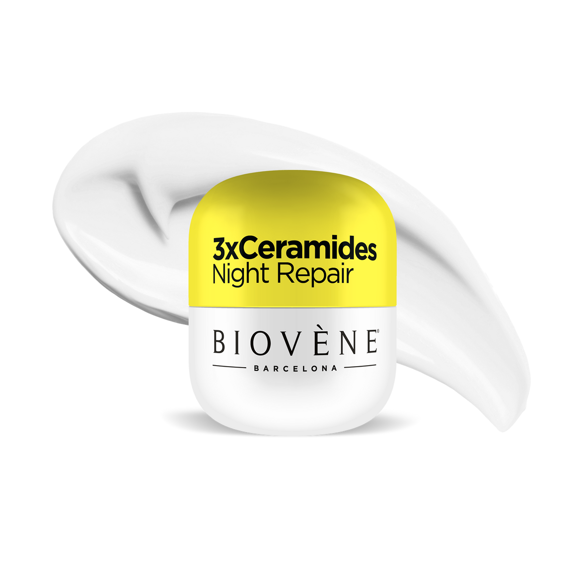 3X CERAMIDES NIGHT REPAIR Barrier-Boosting Night Cream with Extra-Hydrating HA, Ceramides, CICA & Organic Banana