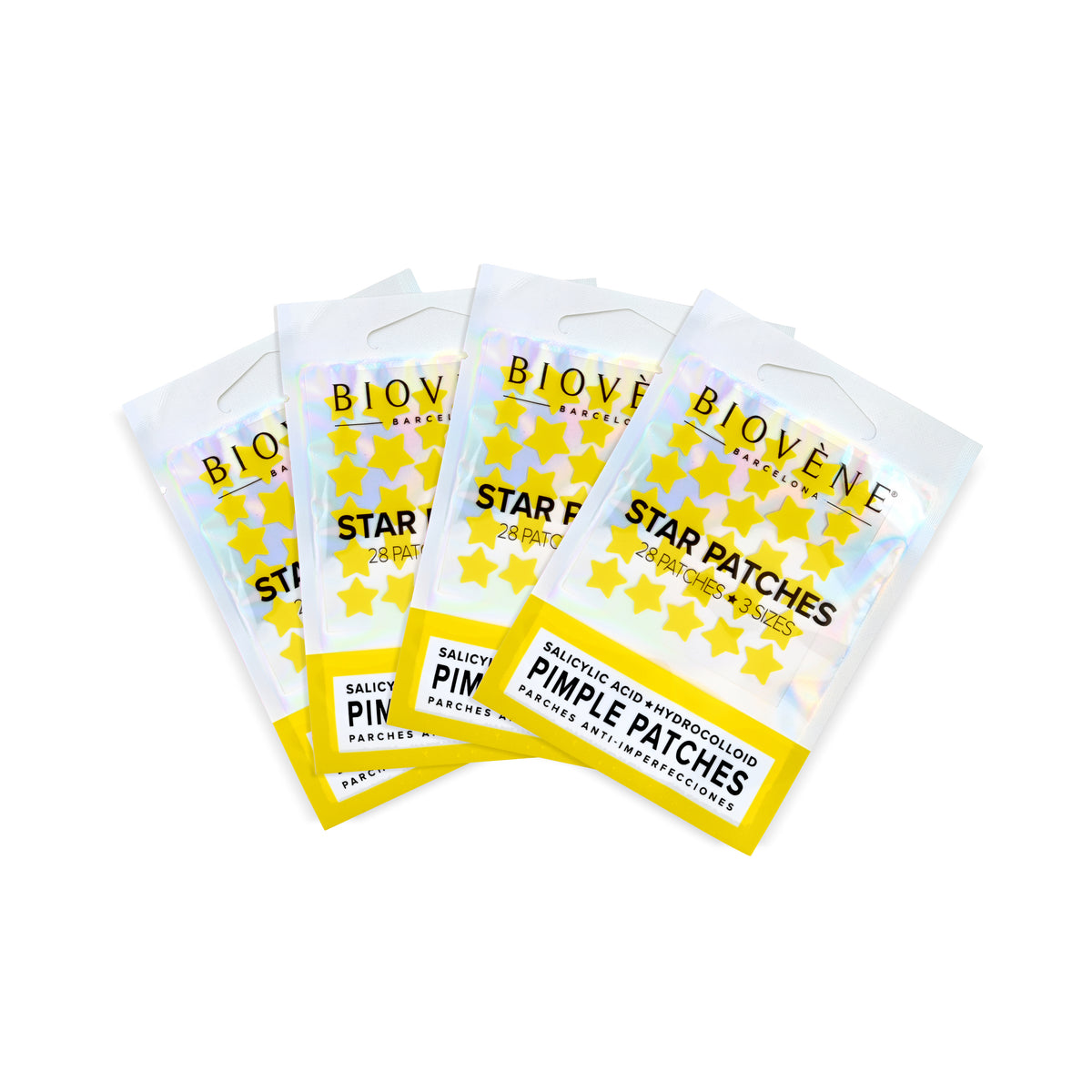 STAR PATCHES Yellow Pimple Patches - Anti-Blemish Stars, 28 patches
