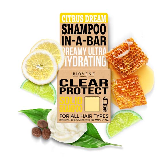 CLEAR PROTECT Citrus Dream Solid Shampoo Bar