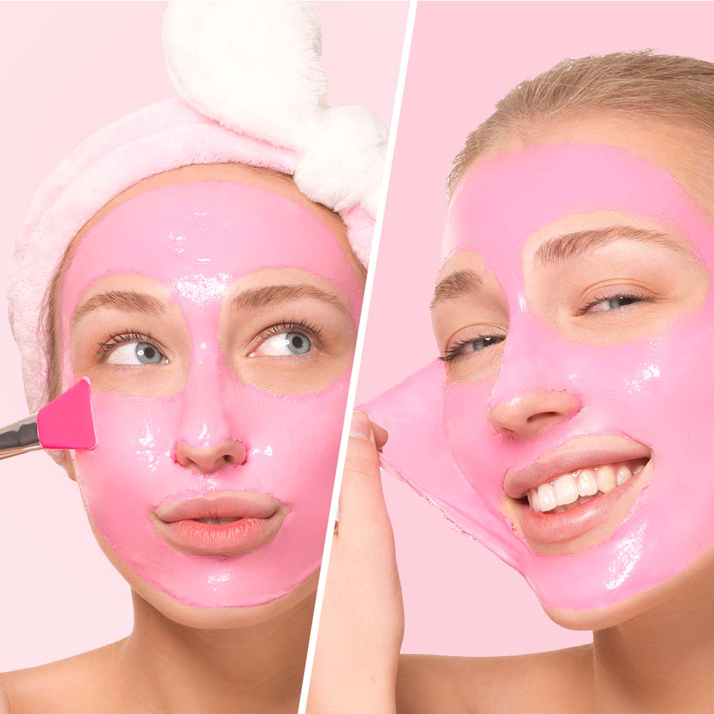 PINK MASK Glowing Complexion Peel-Off Treatment