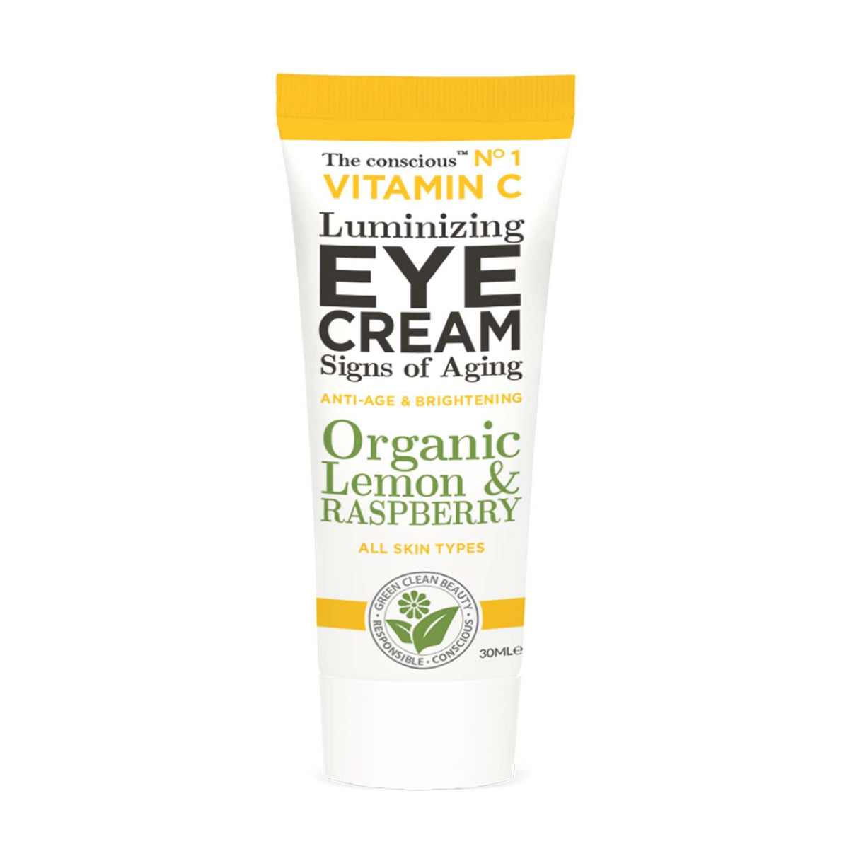 The conscious™ Vitamin C Luminizing Eye Cream Organic Lemon & Raspberry
