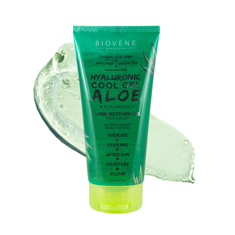 HYALURONIC COOL GEL Super-Soothing Organic Aloe Vera Body Treatment