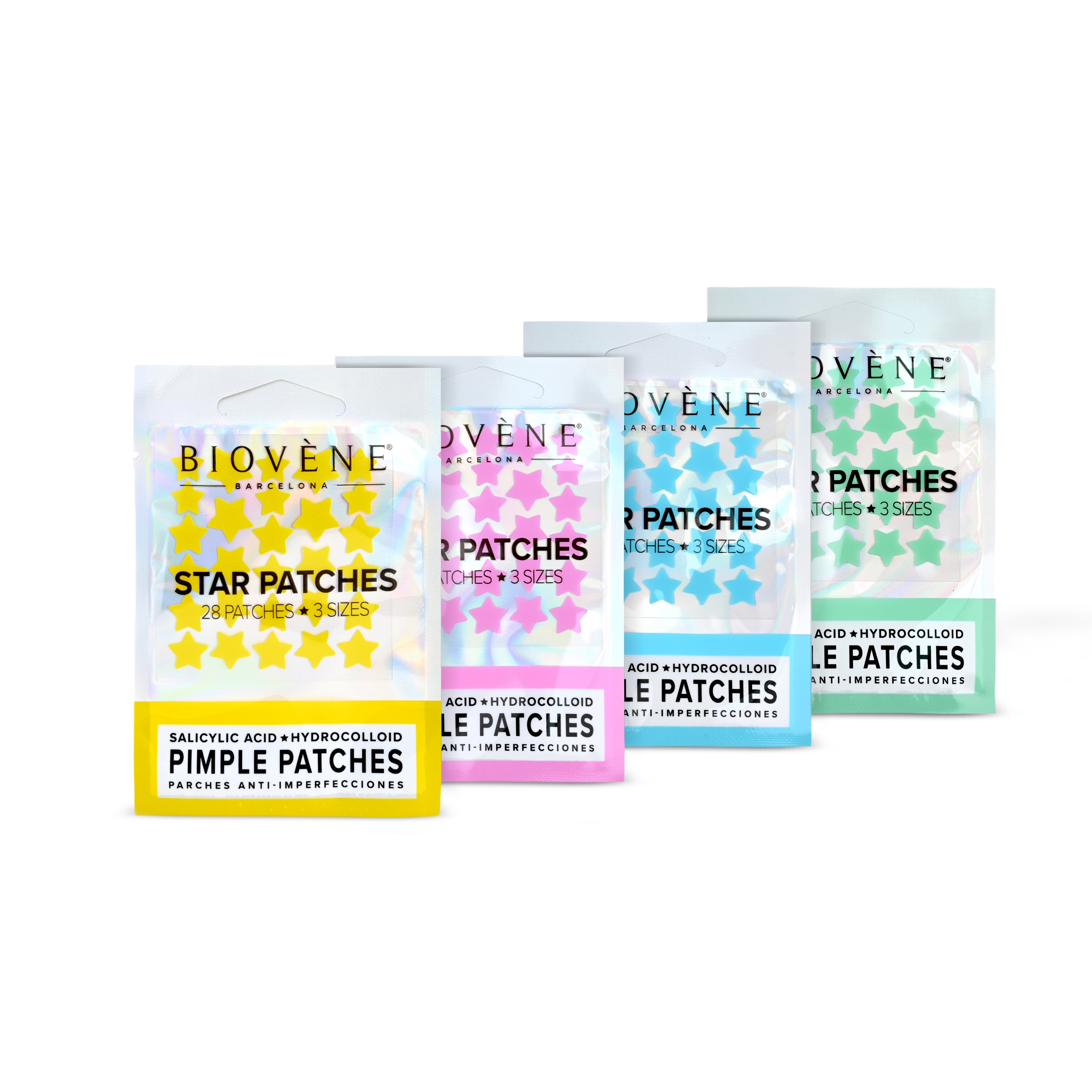 STAR PATCHES Green Pimple Patches - Anti-Blemish Stars, 28 patches