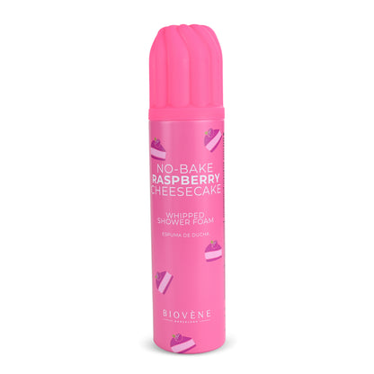 NO-BAKE RASPBERRY CHEESECAKE Whipped Shower Foam
