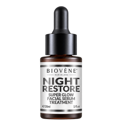NIGHT RESTORE Super Glow Facial Serum Treatment
