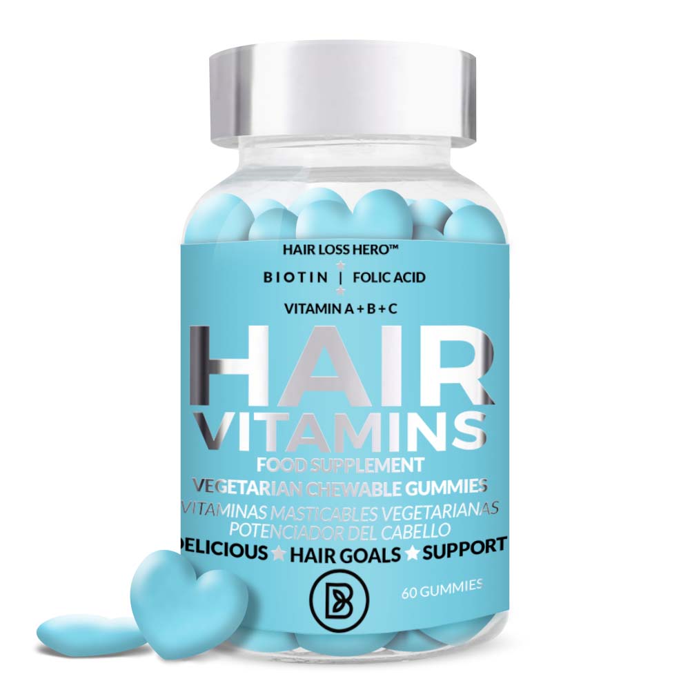 HAIR VITAMINS Daily Supplement Chewable Gummies